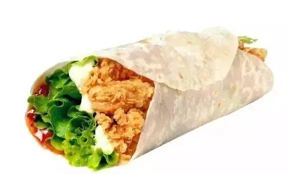 Mexico Chicken Wrap meal/墨西哥鸡肉卷套餐